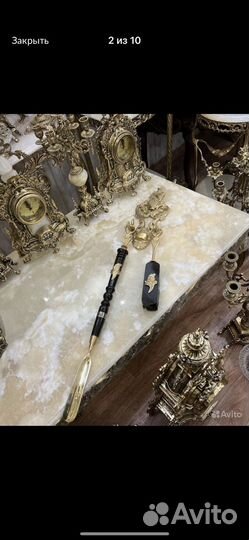 Обувные наборы бронза с ониксом Иран