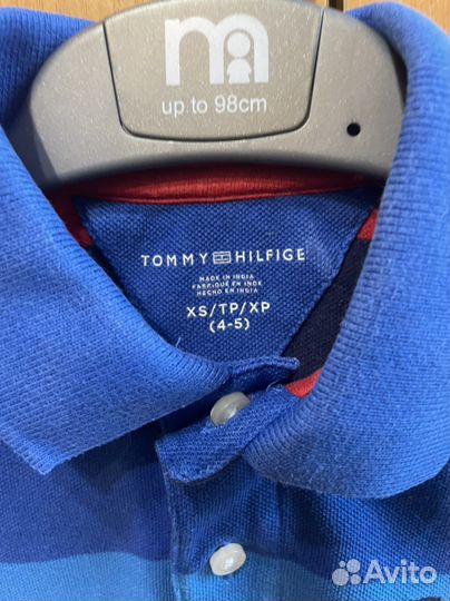 Поло tommy hilfiger 4-5 лет
