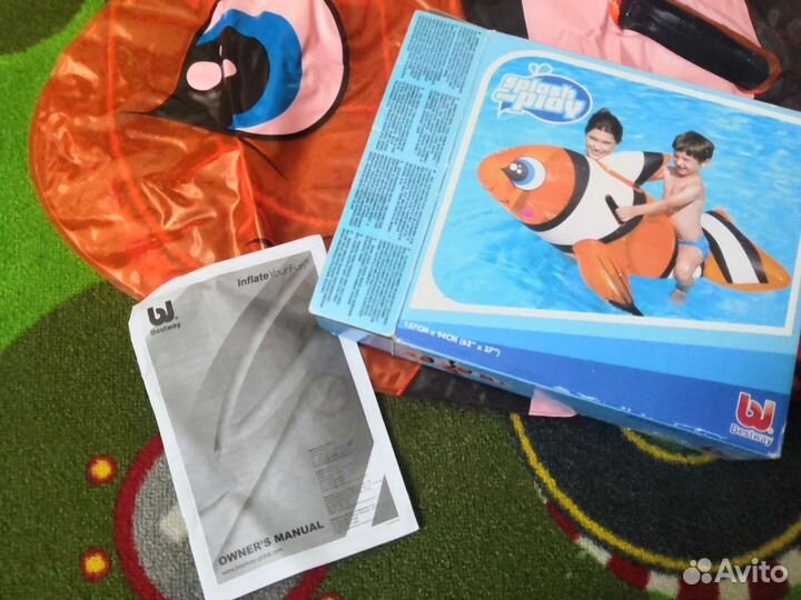 Большая надувная рыба