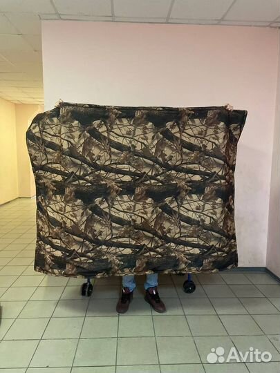 Плащ камуфляж защита от тепловизора. Термоодеяло