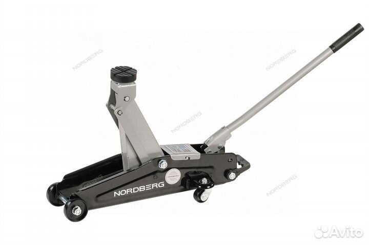 Домкрат подкатной 2 Т, кейс Nordberg