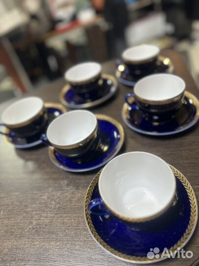 Чайная пара лфз cobalt