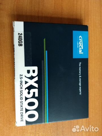 Диск SSD Crucial BX500 240GB