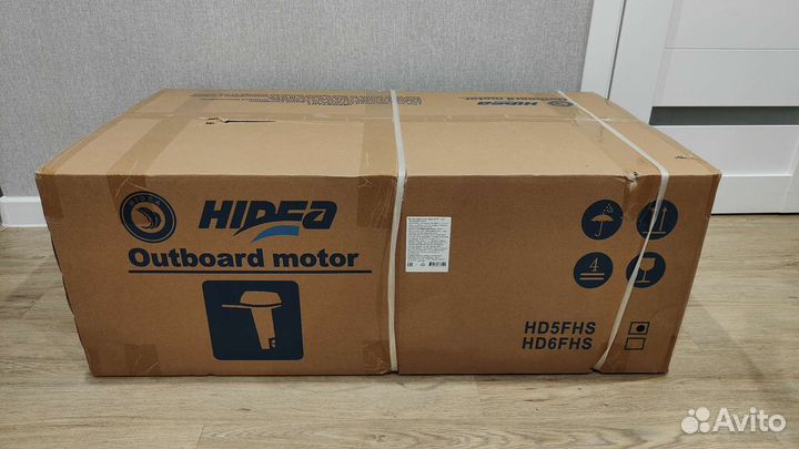Лодочный мотор Hidea (Хайди) 5 л.с, Новый