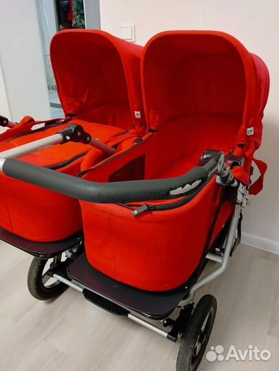 Коляска для двойни 2 в 1 bumbleride