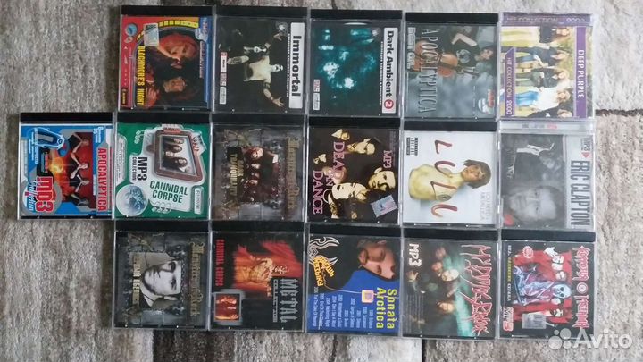 Диски музыкальные Мр3