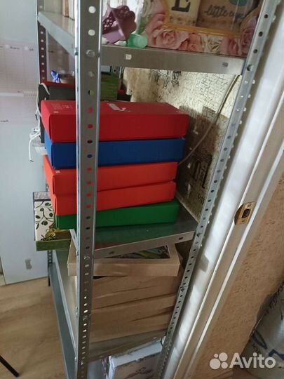 Стеллаж разборный металлический