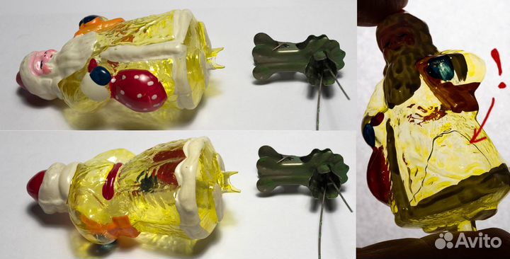 Ёлочные игрушки СССР на прищепке