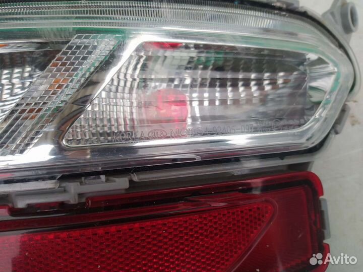 Фонарь противотуманная правая левая киа спортедж 4