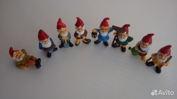 Киндер полные серии 90-х Гномы