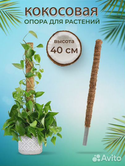 Кокосовая опора для растений