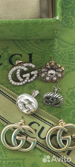 Серьги gucci