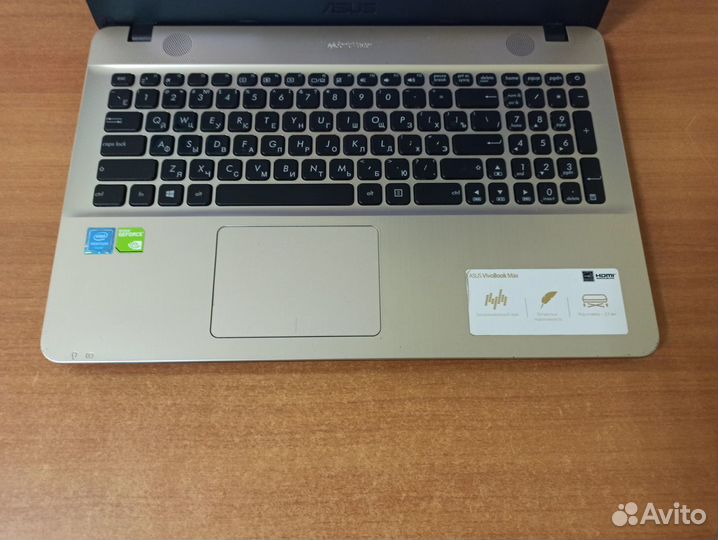 Ноутбук бу Asus /для сетевых игр/geforce 2gb+ssd