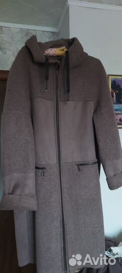 Дубленка женская двусторонняя