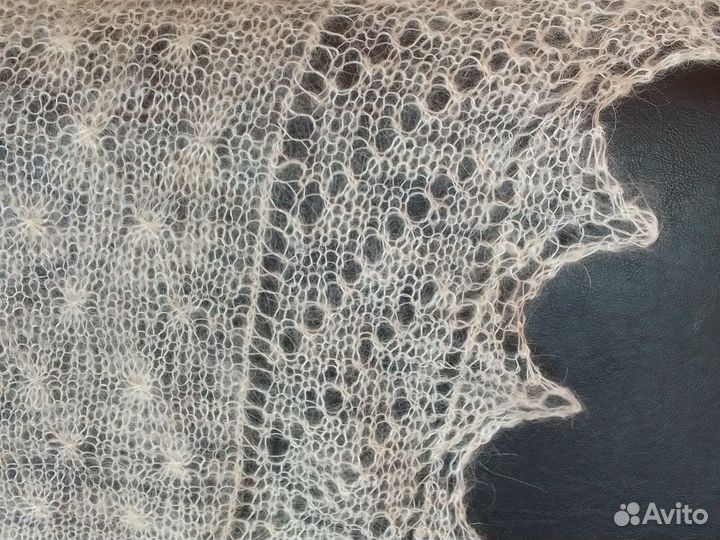 Пуховый платок паутинка новая