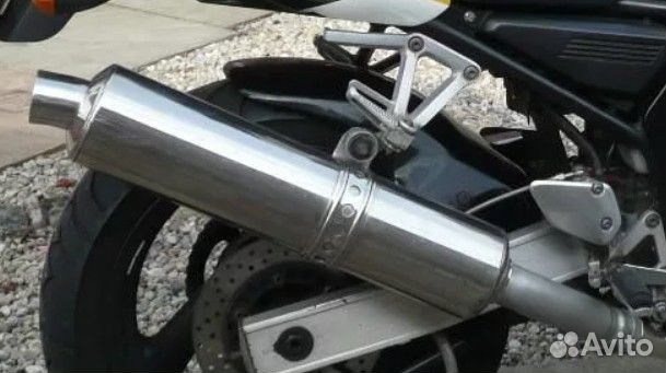 Глушитель на мотоцикл yamaha fzs 600 fz400