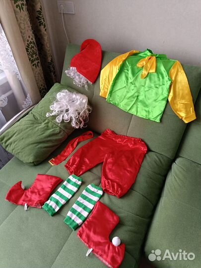 Карнавальный костюм гномика на мальчика