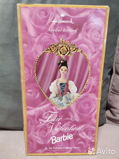 Barbie valentine Барби кукла 90-х