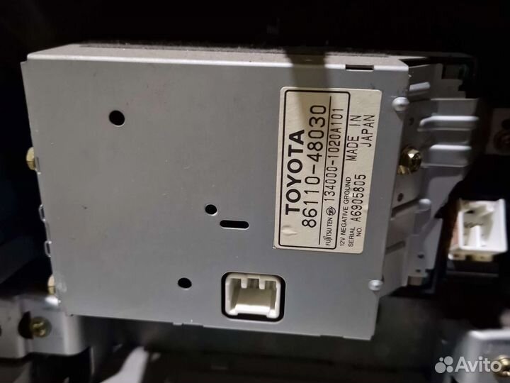 Магнитола в сборе лексус rx 1 1998-2003