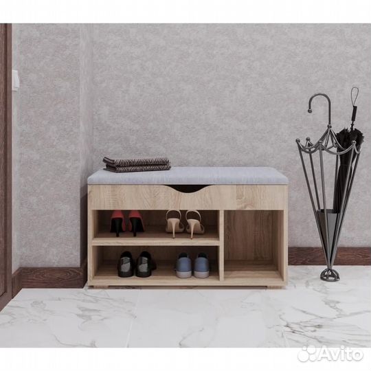 Обувница с откидным верхом 