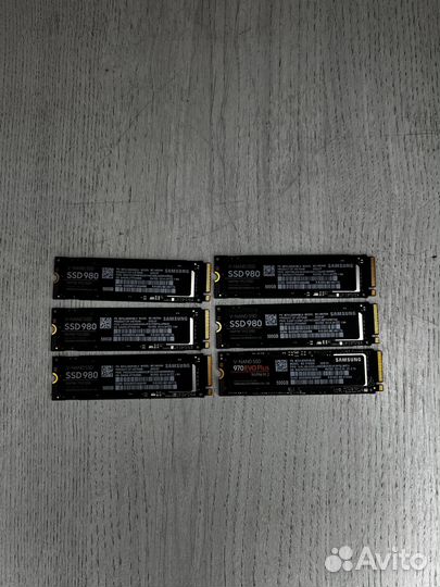 SSD 500gb Samsung 980, 970 evo