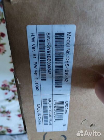 Новый D-Link DES 1210-52 управляемый коммутатор