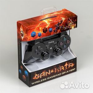 Геймпад dialog GP-A16RF на PS3 (беспр-ой)