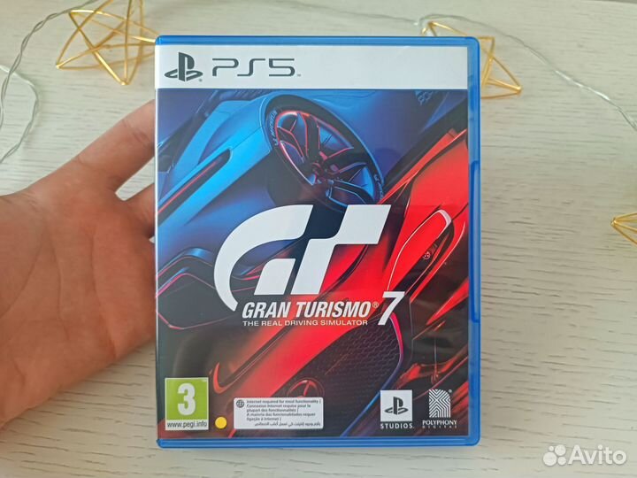 Диск gran turismo 7 PlayStation 5