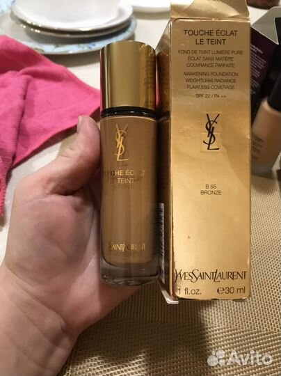 Тональный крем YSL Clinique Bobbi Brown MAC
