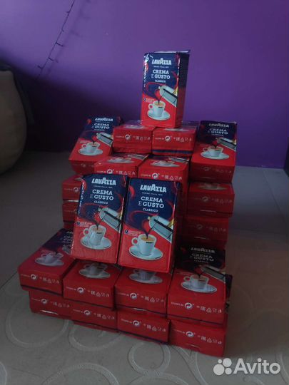 Кофе молотый Lavazza crema e gusto 250 гр