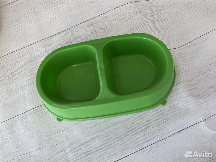 Миска для животных двойная