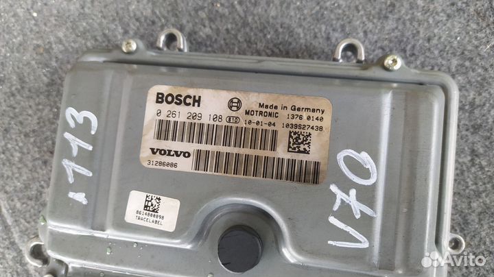 Блок управления двс Volvo V70 B5254T10 2010
