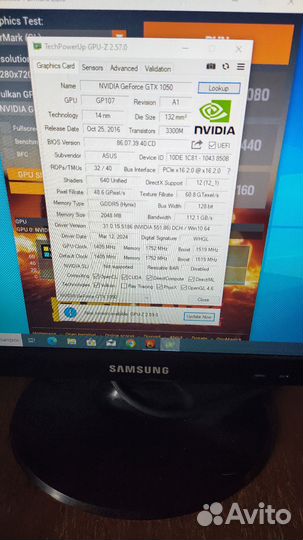 Видеокарта gtx 1050