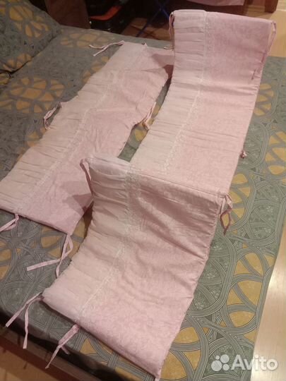 Детский конверт и бортик в кроватку