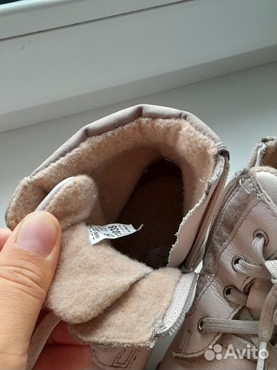 Осенние сапожки для девочки