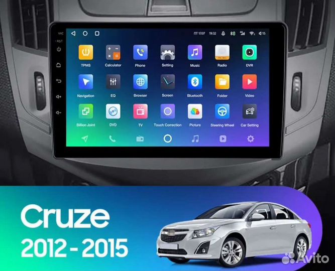 Магнитола на Chevrolet Cruze 2gb