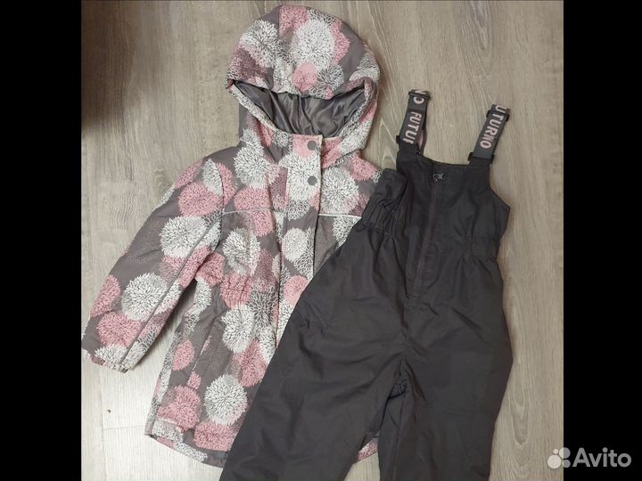 Зимний костюм для девочки 104