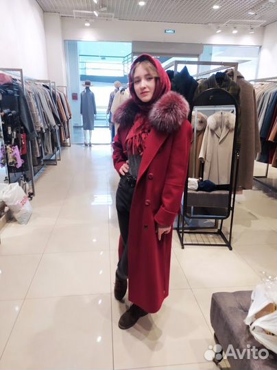 Платок из плюша на холодную погоду