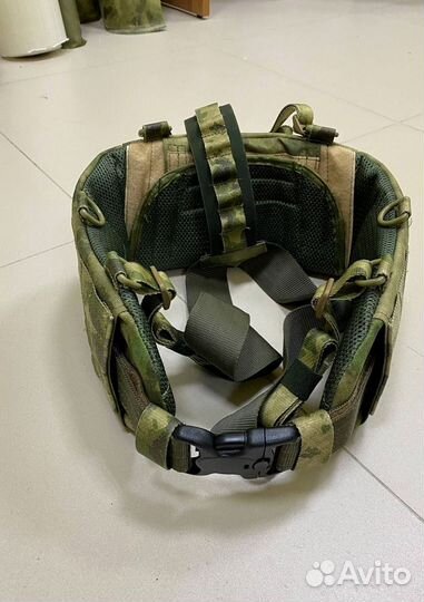 Боевой пояс с баллистической защитой и лямками Бр1