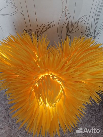 Светильник ночник цветы