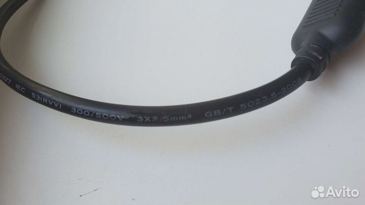 Кабель питания для асика