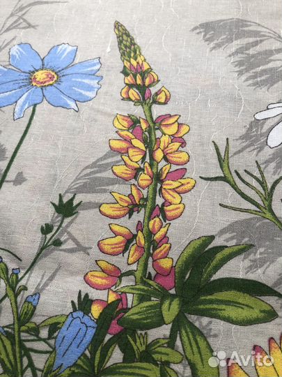 Ткань отрез хлопок лен