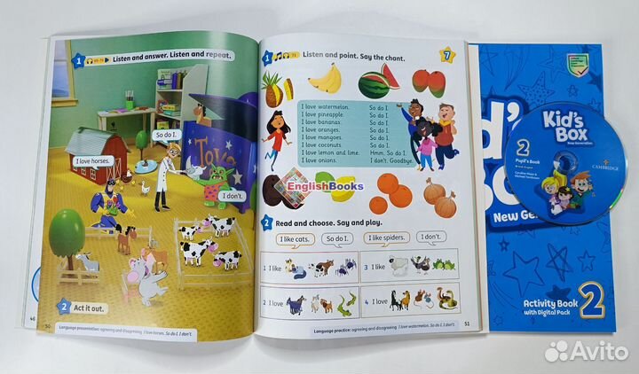 Kids box 2 New generation, комплект с CD