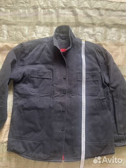 Джинсовая куртка zara мужская
