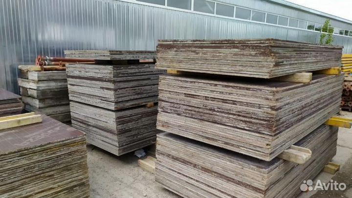 Фанера ламинированная 18мм. Аренда