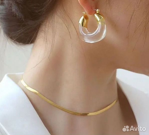 Серьги под Celine