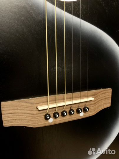 Акустическая Гитара + Чехол (Широкий гриф)