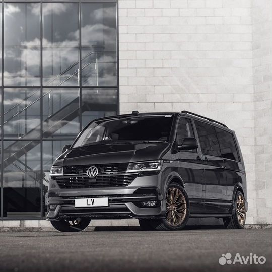 Накладка переднего бампера LVR VW Multivan T6.1