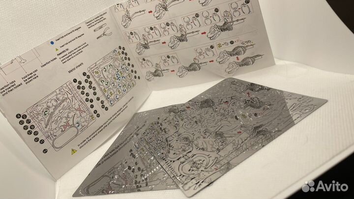 Металлический 3д пазл