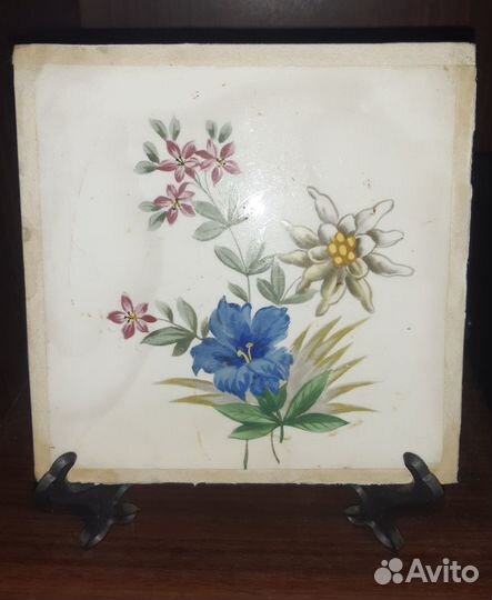 Bogemia Moravia изразец 19 века